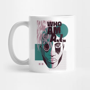 Who Am AI Funny Mug